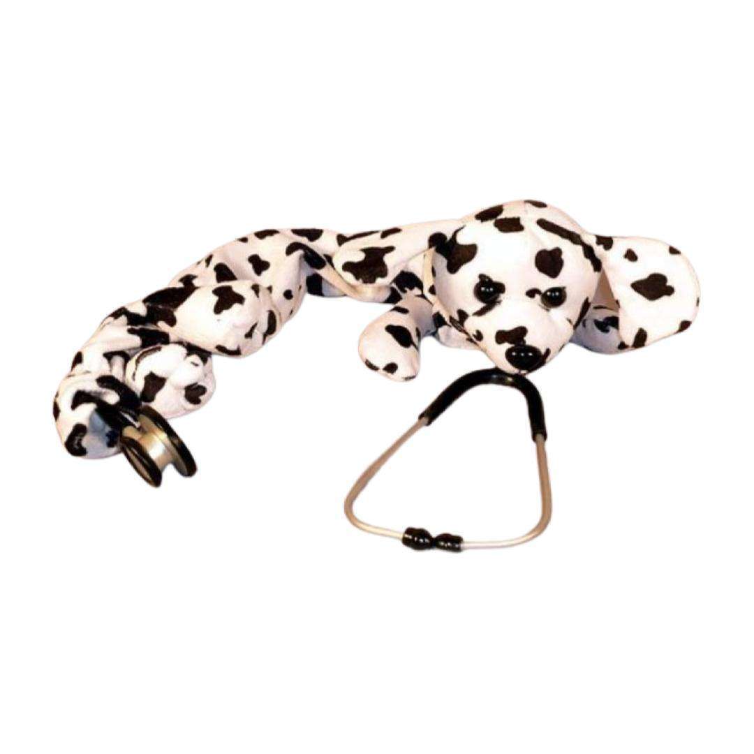Plush Stethoscope Cover – Spotted Dog