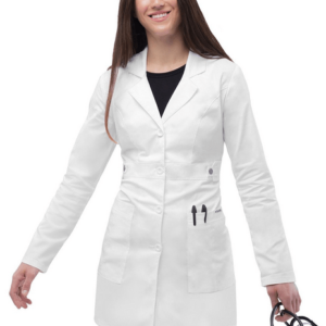 ADAR Women’s Tab-Waist Lab Coat “36