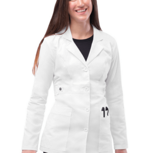 Adar Women’s 28″ Tab-Waist Lab Coat