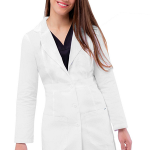 Adar Women’s 33″ Adjustable Belt Lab Coat