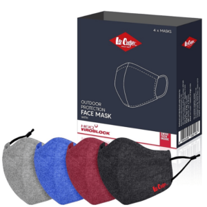 Lee Cooper Face Mask – Pack Of 4