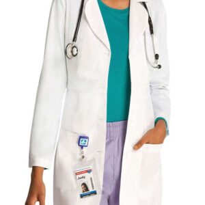 ADAR Women’s Adjustable Belt Lab Coat “33