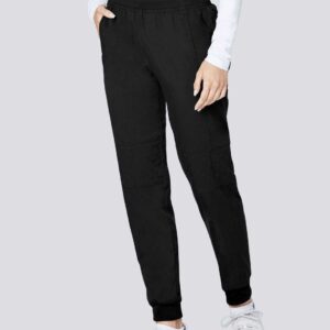 ADAR Women’s Quilted Jogger Scrub Pant