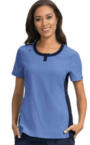 Koi Lite Lotus Scrub Top